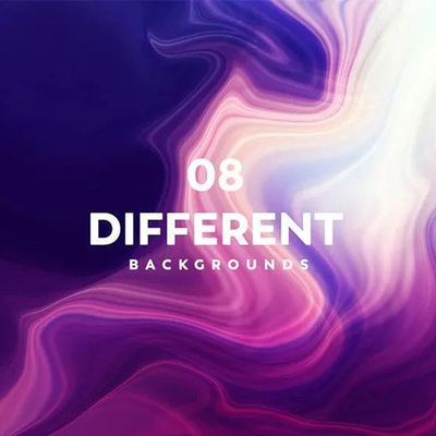 【第460期】高端时尚流行色渐变液化抽象背景底纹纹理集合