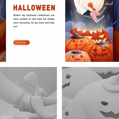 【第8期】插画师会C4D有多厉害？看完就知道了