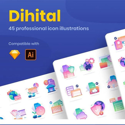 【483期】上千款令人敬畏的独特的图标插图