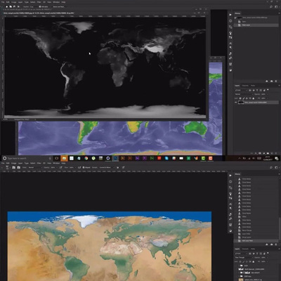 【492期】C4D Octane渲染 地球摧毁教程